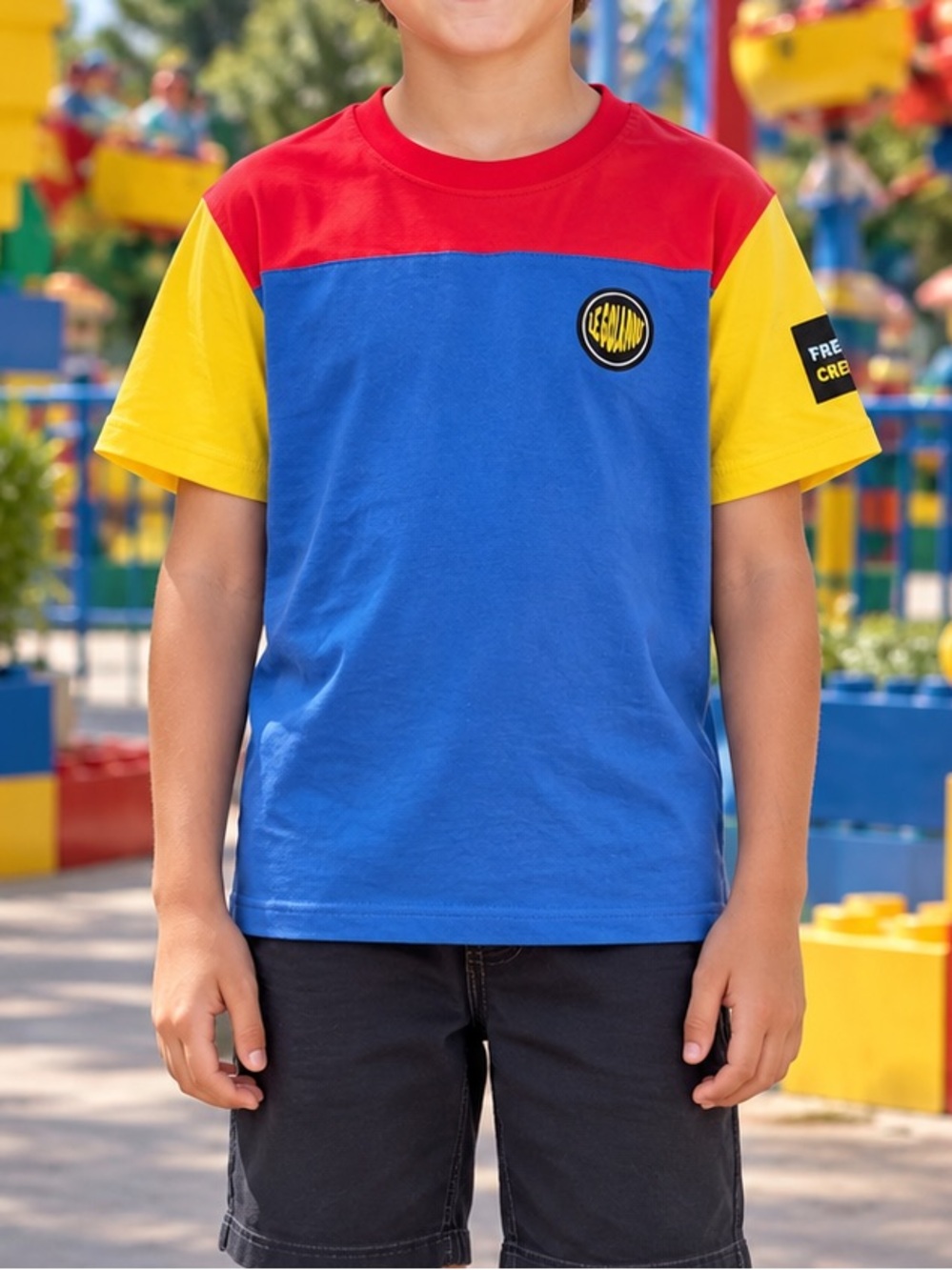 Legoland- Colorblock Short Sleeve Tee Size Youth Small